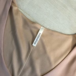 mittoshop Dresses - Pink Balloon Sleeve Dress mittoshop Dresses - Pink Balloon Sleeve Dress